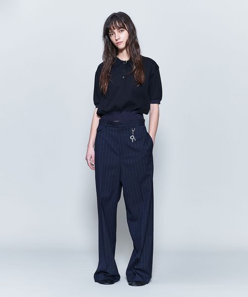 6(ROKU)＞ネップ ストライプ パンツ | UNITED ARROWS LTD.ONLINE