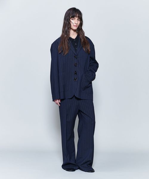 6(ROKU)＞ネップ ストライプ パンツ | UNITED ARROWS LTD.ONLINE