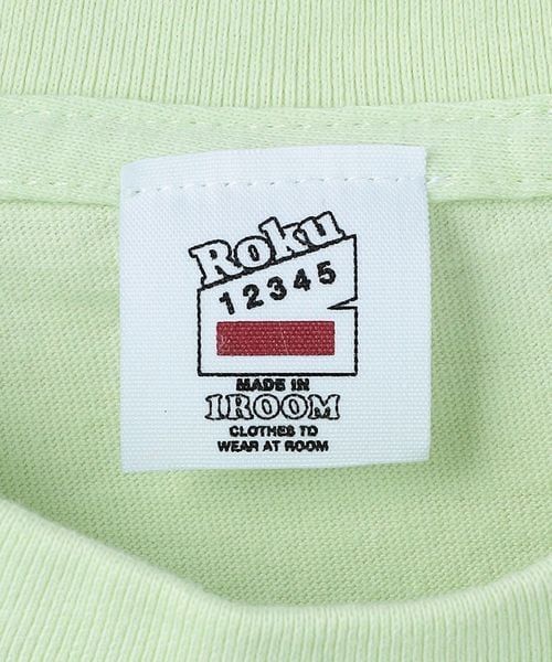 新品未使用タグ付6(ROKU)LESS AND MORE ロングスリーブTシャツ