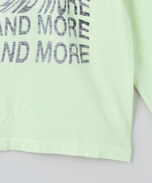 【6 ROKU】OSAKA限定 ロングTシャツ 6(ROKU)＞SOMEHTING NEW ロングスリーブTシャツ