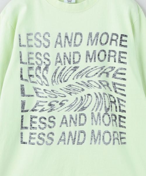 6(ROKU)＞LESS AND MORE ロングスリーブTシャツ | UNITED ARROWS
