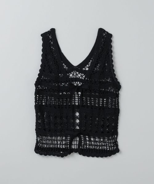 6(ROKU)＞C/P カギバリ ニットベスト | UNITED ARROWS LTD