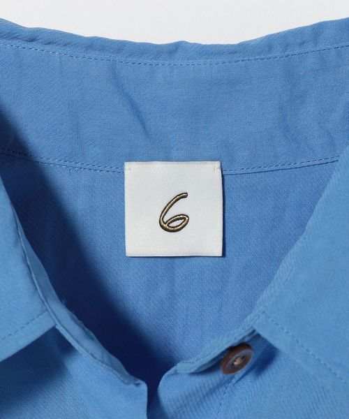6(ROKU)＞スケ ショートスリーブ シャツ | UNITED ARROWS LTD