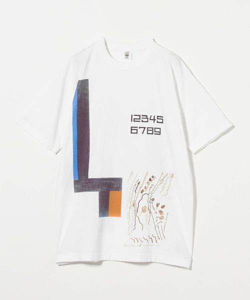 新品　roku 6 Tシャツ　アートコラージュ　今期 6(ROKU)＞アート コラージュ Tシャツ