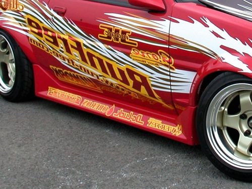 パンドラ　AE86　トレノ　サイドステップ+ルーフウイング+ダッシュ パンドラ AE86 トレノ サイドステップ+ルーフウイング+ダッシュ