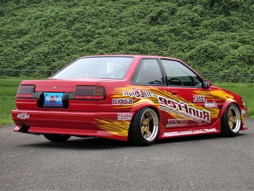 Run Free AE86レビン Type-Ⅰエアロ3点キット | Az-style - Buyee, an