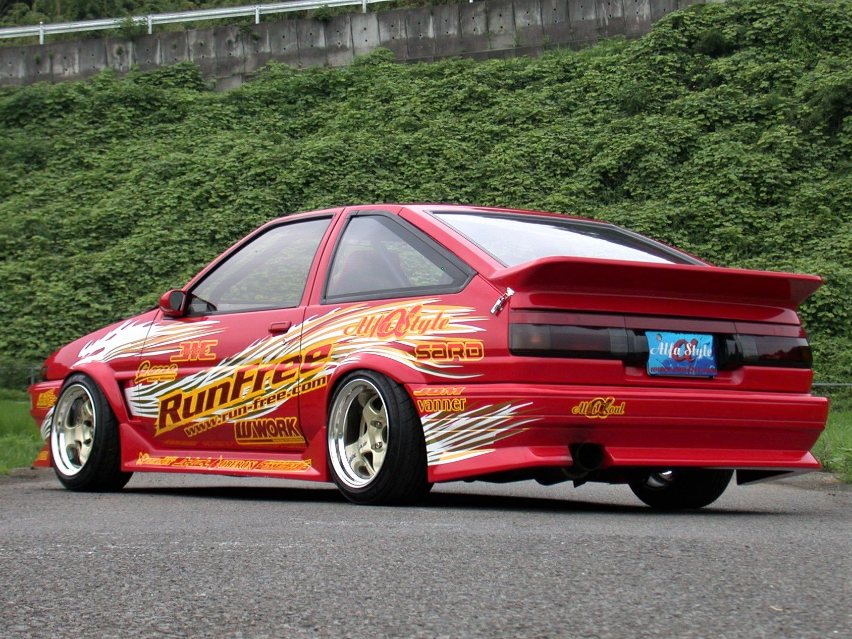 Run Free AE86トレノ Type-Ⅱエアロ3点キット | Az-style - Buyee 通販購入サポートサービス |  Az-styleでお買い物