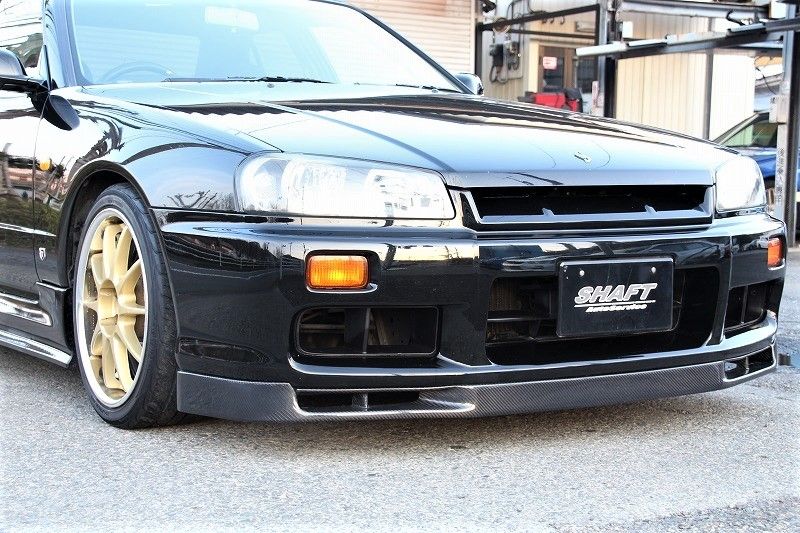 R34スカイライン フロントリップスポイラー - 車のパーツ