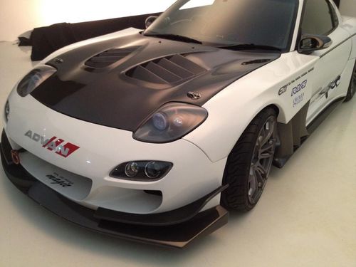 TCP MAGIC FD3S G-FACE フロントバンパーカナード タイプGT（FRP