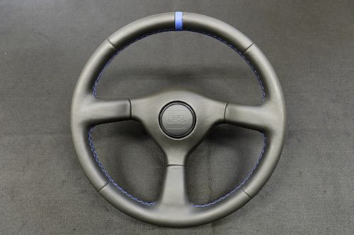 bnr32ステアリング TOP SECRET BNR32 350φ ステアリングホイール（ホーンボタン付