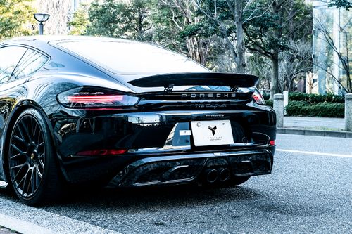 ポルシェ718 982 cayman リア　カーゴライナー ポルシェ純正】リア・ラゲッジコンパートメントライナー