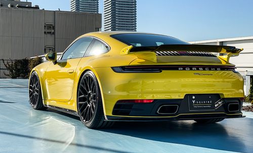 Y-squared ポルシェ911 カレラ(992) リアスポイラー(綾織