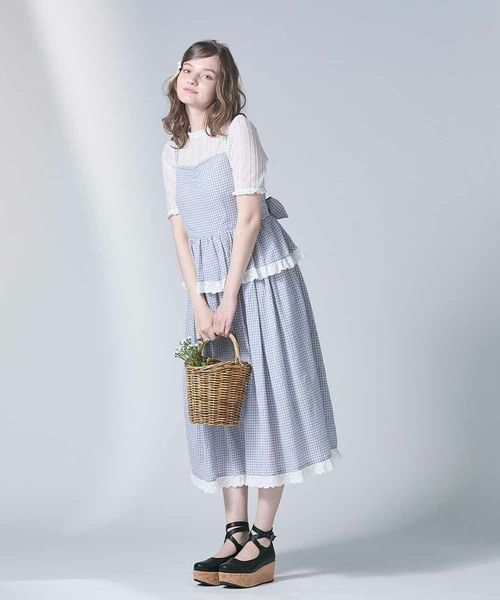 【An Another Angelus】クロスストラップ厚底パンプス クロスストラップ厚底パンプス/an another angelus [00BA01d001