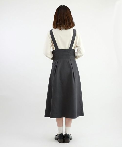 【未使用】HARDY NOIR 日本製　秋冬　ジャンパースカート　サロペット黒F 楽天市場】春秋用＆秋冬用選べる！XL-4XLサイズ！ジャンスカ