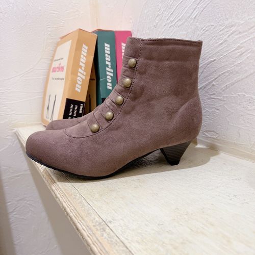 ローヒールナポレオンブーツ/an another angelus [47BA04c004] | F