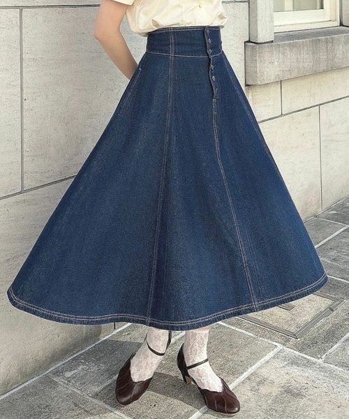 ブレア LISA」ワイドフレアパンツ【自宅で試着、返品送料無料】(XS ワン