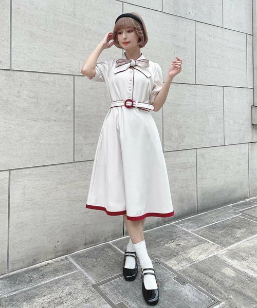 美品 総柄ワンピ キレイ目ワンピース パイピングワンピ 某タイワンピース 楽天市場】【小倉優子さん着用・洗える・XSサイズ】麻調