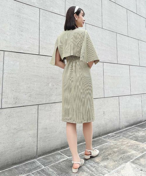 【gaoo!!! 】anuke セットアップ 3点セット 3点セット/エニデイカセット】ノーカラージャケット＆バックフレア