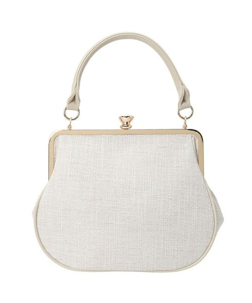 リボンローズ刺繍がま口バッグ アンアナザーアンジェラス an another angelus 【大人気！予約