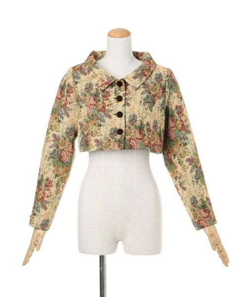 WEB限定】ショートジャケット付きゴブランセットアップ/an3 Limited  