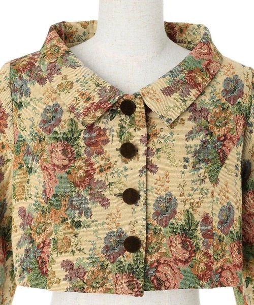 WEB限定】ショートジャケット付きゴブランセットアップ/an3 Limited  