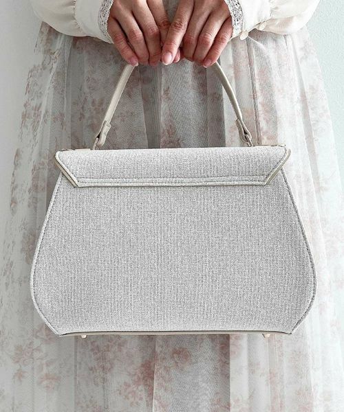 ローズ刺繍フラップハンドバッグ/an another angelus [57BC05a002] | F
