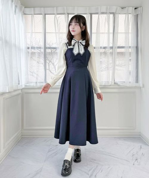 バックカッティングキャミワンピース/an another angelus [57BE03f006