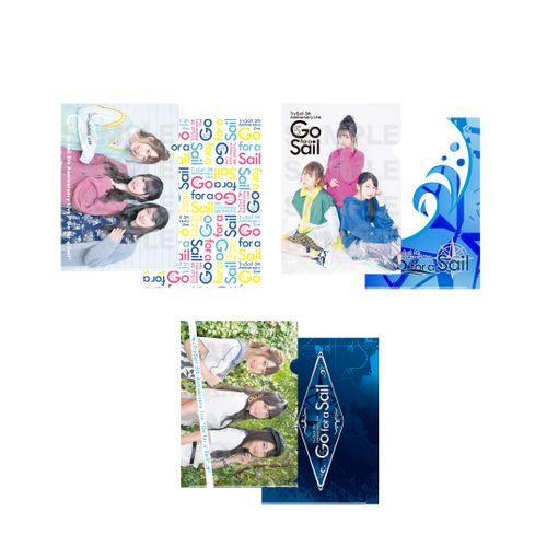 TrySail 5th Anniversary Live Go for a Sail クリアファイルセット