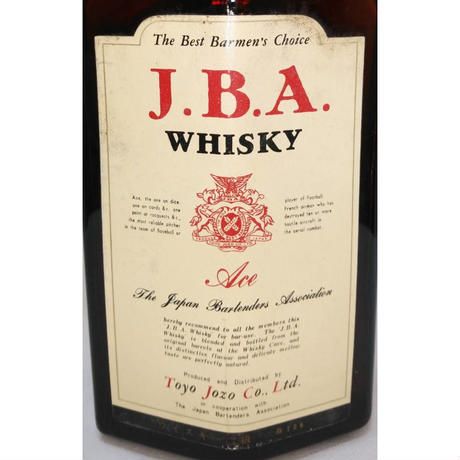 J.B.A WHISKY Ace The Best Barmen's Choice bottled for The Japan