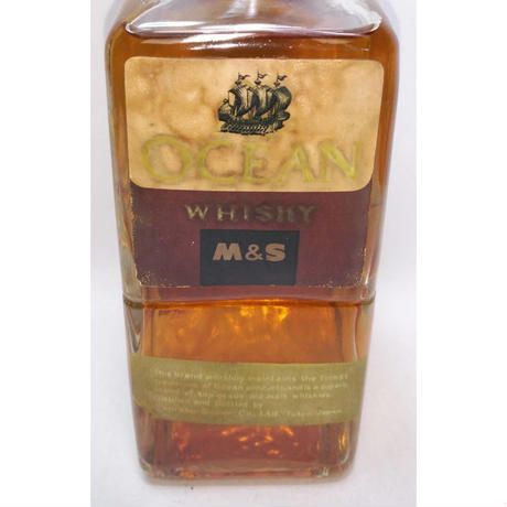【廃盤】古酒　オーシャンウイスキー　M&S OCEAN オーシャンウイスキー M&S OCEAN WHISKY M&S | ノスタルジックリカー