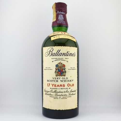 Ballantine‘s VERY OLD SCOTCH WHISKY 17年 特級 バランタイン 17年 Ballantine's 17years old VERY OLD