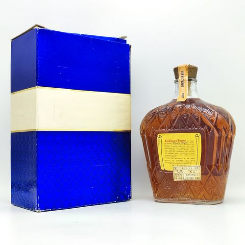シーグラムス クラウンロイヤル 1963年紙封 Fifth VINTAGE 1963