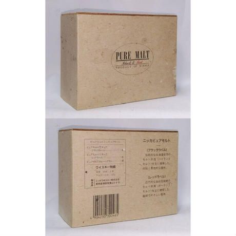 特級 ニッカウヰスキー ピュアモルト ブラック＆レッド