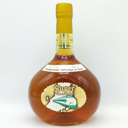 スーパーニッカ　上越新幹線開業記念ボトル　特級表記　古酒　ウイスキー　NIKKA 特級 スーパーニッカ 祝 上越新幹線開業 ボトル Super NIKKA