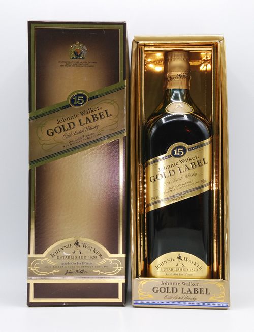 ジョニーウォーカー ゴールドラベル15年 Johnnie Walker GOLD LABEL