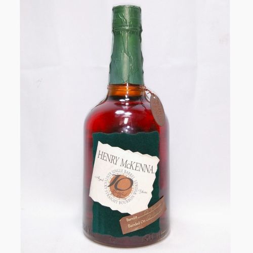 ヘンリーマッケンナ シングルバレル 10年 HENRY McKENNA SINGLE BARREL 10years old Kentucky  Straight Bourbon Whiskey 【Barreled On1986】 | - Buyee日本代購服務 | 在Nostalgic  liquor購物。