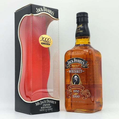 Jack Daniel's 生誕150周年ミレニアムボトル ジャックダニエル 生誕150周年記念ボトル 1850to2000 Jack Daniel's