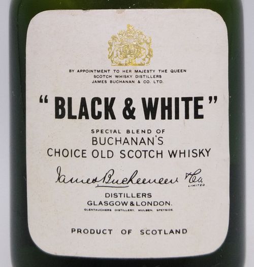 特級 ブラック＆ホワイト BLACK & WHITE SPECIAL BLEND OF BUCHANAN'S