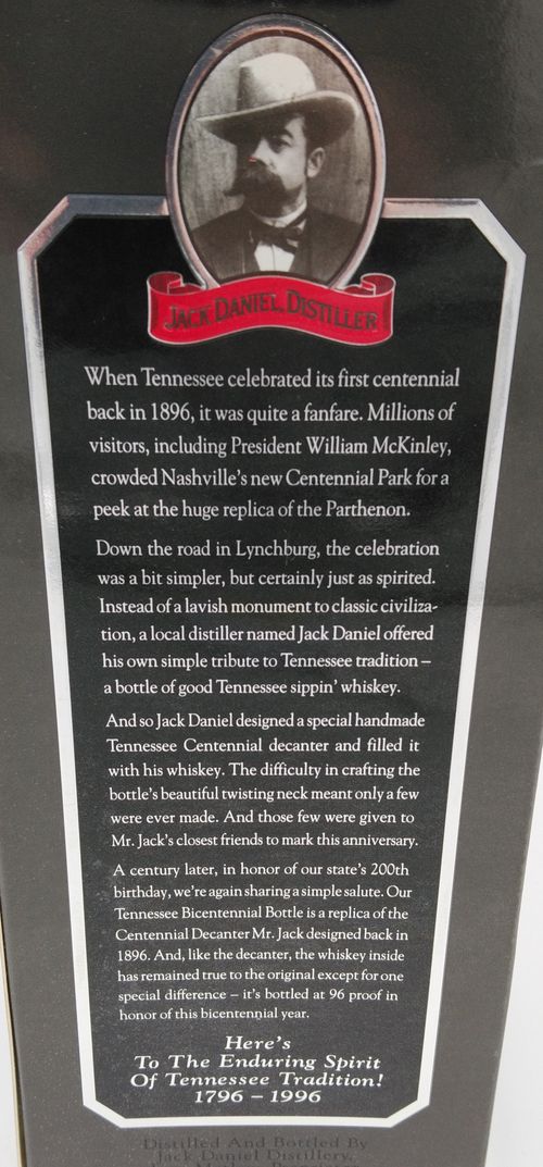 ジャックダニエル バイセンテナリー JACK DANIEL'S BICENTENNIAL 1796