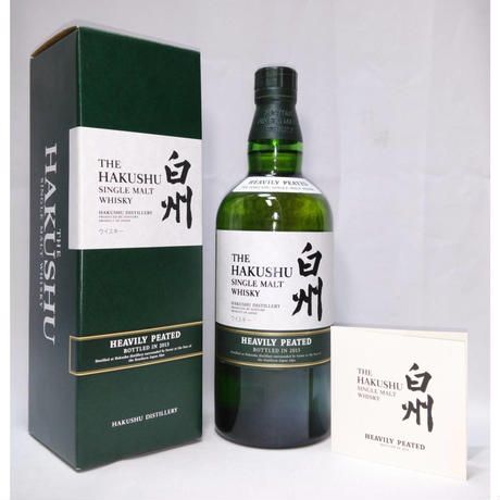 白州 へビリーピーテッド 2013 THE HAKUSHU SINGLE MALT WHISKY HEAVILY PEATED BOTTLED IN  2013 | Nostalgic liquor - Buyee, an Online Proxy Shopping Service | Shop at  Nostalgic liquor