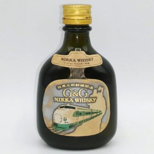 ◆超レア◆G&G◆ニッカウヰスキー◆祝東北新幹線開通記念ラベル◆ミニボトル◆古酒 ◇超レア◇G&G◇ニッカウヰスキー◇祝東北新幹線開通記念ラベル◇