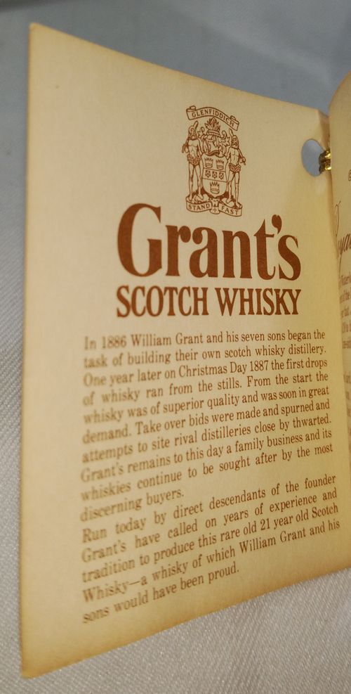 グランツ 21年 GRANT'S 21years old VERY OLDE PREMIUM BLENDED