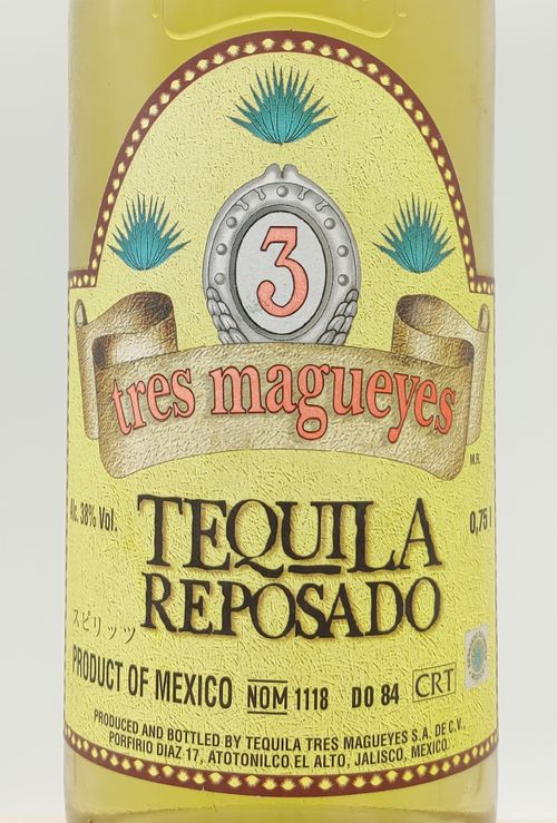 トレス・マゲイヤス テキーラ レポサード tres magueyes TEQUILA