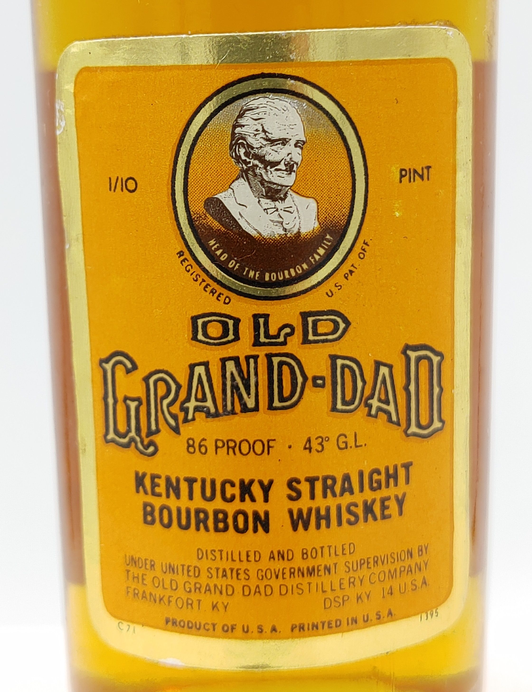 オールドグランダッド 86プルーフ OLD GRAND-DAD 86PROOF KENTUCKY STRAIGHT BOURBON WHISKEY |  ノスタルジックリカー - Buyee 通販購入サポートサービス | ノスタルジックリカーでお買い物