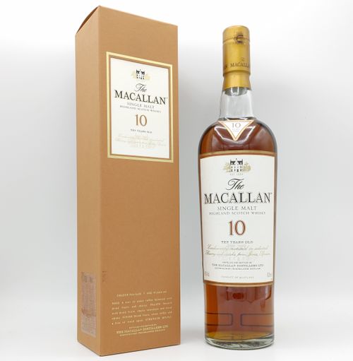 マッカラン 10年 ファインオーク Macallan 10y ザ マッカラン 10年 The MACALLAN 10years old SINGLE MALT