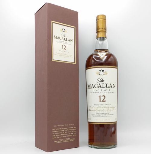 ザ マッカラン 12年 The MACALLAN 12years old SINGLE MALT HIGHLAND 