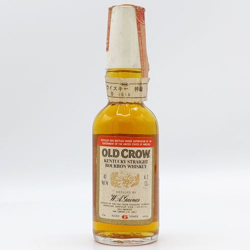 特級 オールドクロウ 6年 OLD CROW 6years old KENTUCKY STRAIGHT BOURBON WHISKEY |  Nostalgic liquor - Buyee, an Online Proxy Shopping Service | Shop at  Nostalgic liquor