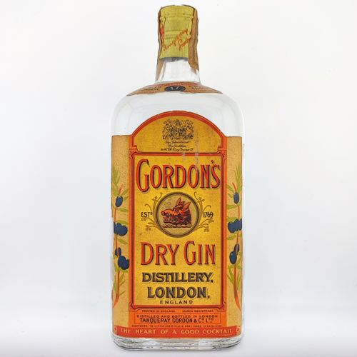 ゴードン ロンドン ドライ ジン GORDON'S LONDON DRY GIN | Nostalgic