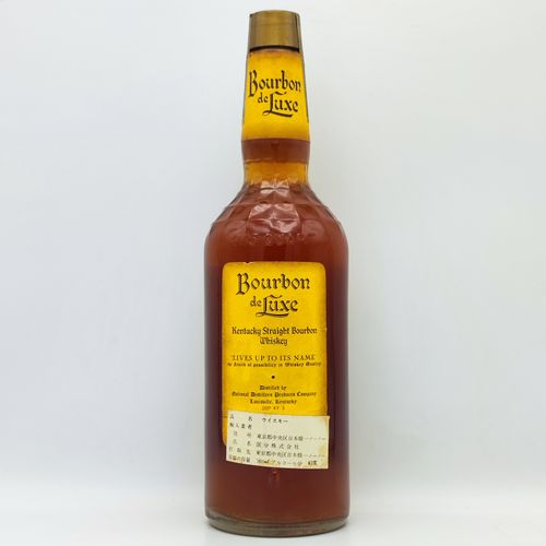 バーボン46.5% 特級 バーボン デラックス Borbon de Luxe ''LIVES UP TO ITS NAME