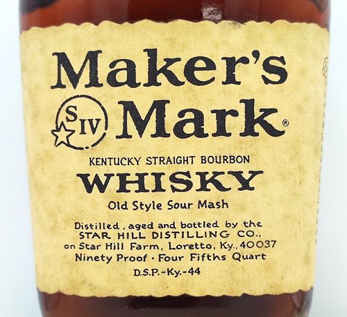 特級 メーカーズマーク Maker's Mark Old Style Sour Mash BOURBON 